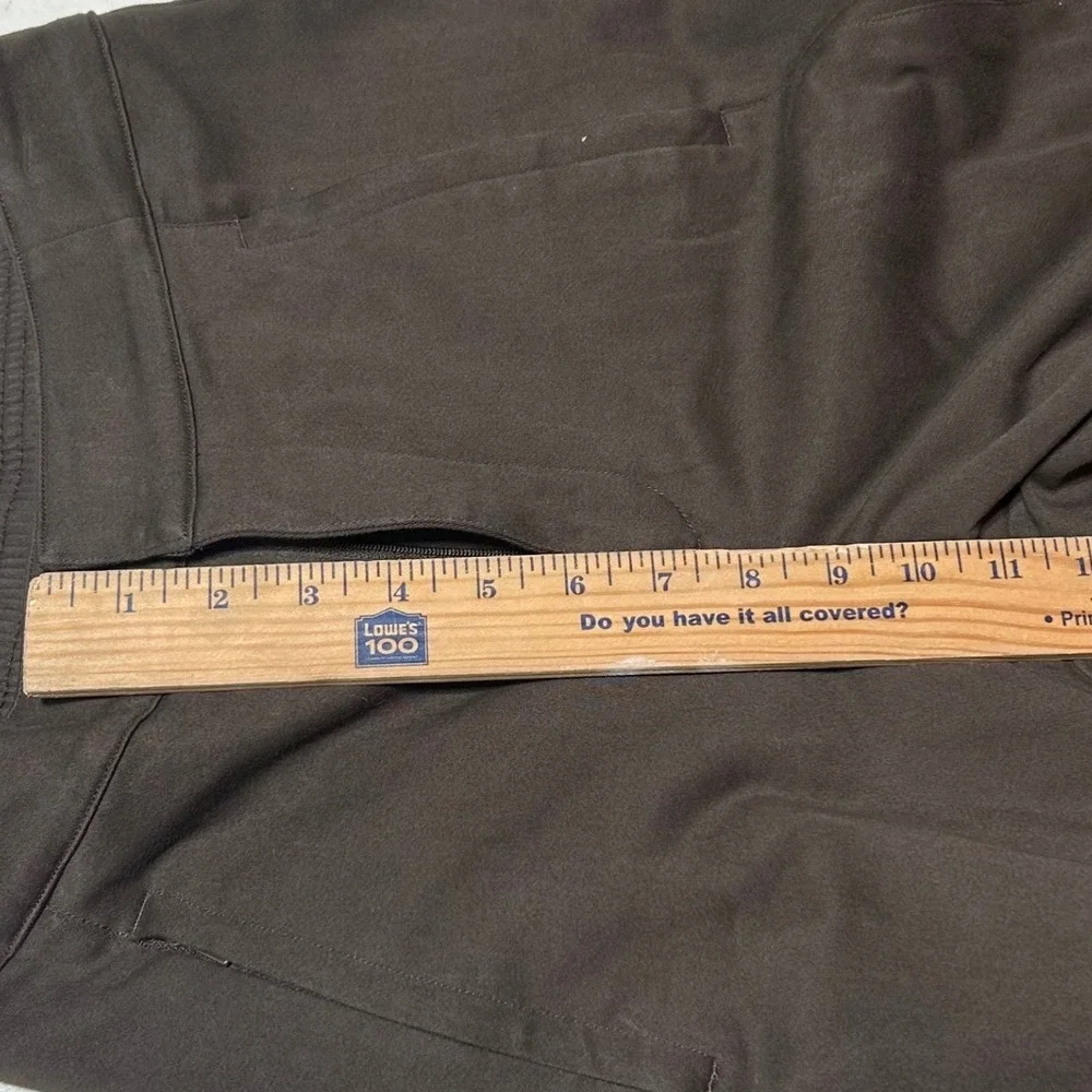 Alo Yoga Show Off Cargo Pants Espresso Brown Wide Leg High Waist Small W51383R